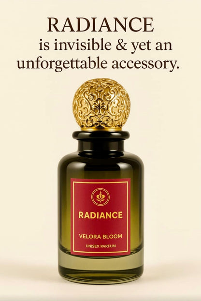 RADIANCE by Velora Bloom - Unisex Eau de Parfum, 100ML “Illuminate Your Essence with Timeless Elegance!