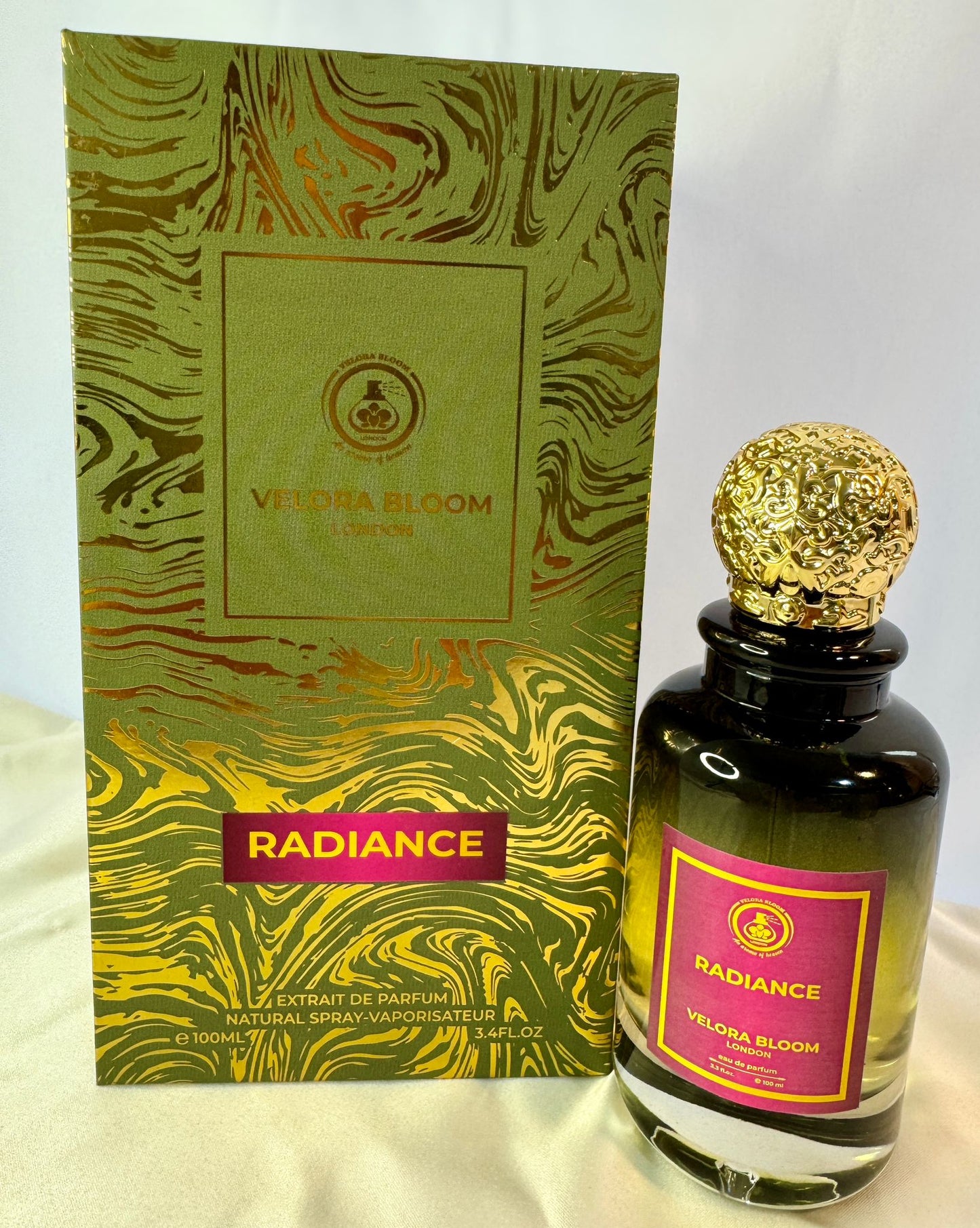 RADIANCE by Velora Bloom - Unisex Eau de Parfum, 100ML “Illuminate Your Essence with Timeless Elegance!