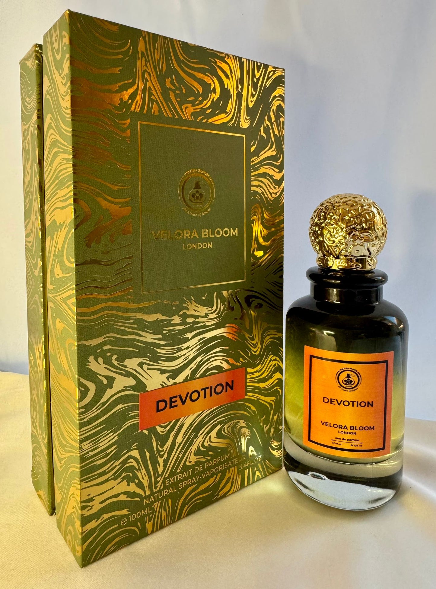 DEVOTION by Velora Bloom - Unisex Eau de Parfum, 100ML An Exquisite Tribute to Love and Elegance!