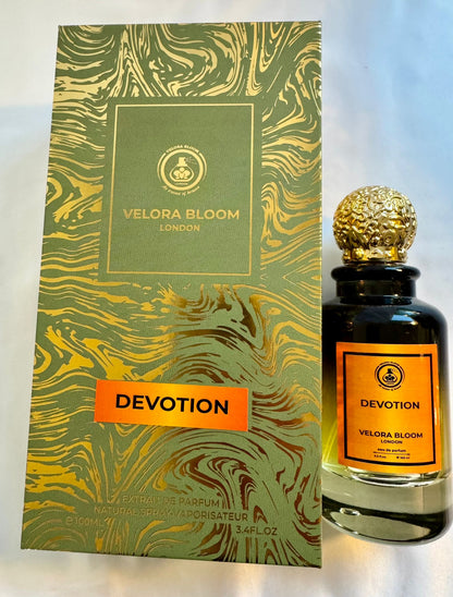 DEVOTION by Velora Bloom - Unisex Eau de Parfum, 100ML An Exquisite Tribute to Love and Elegance!