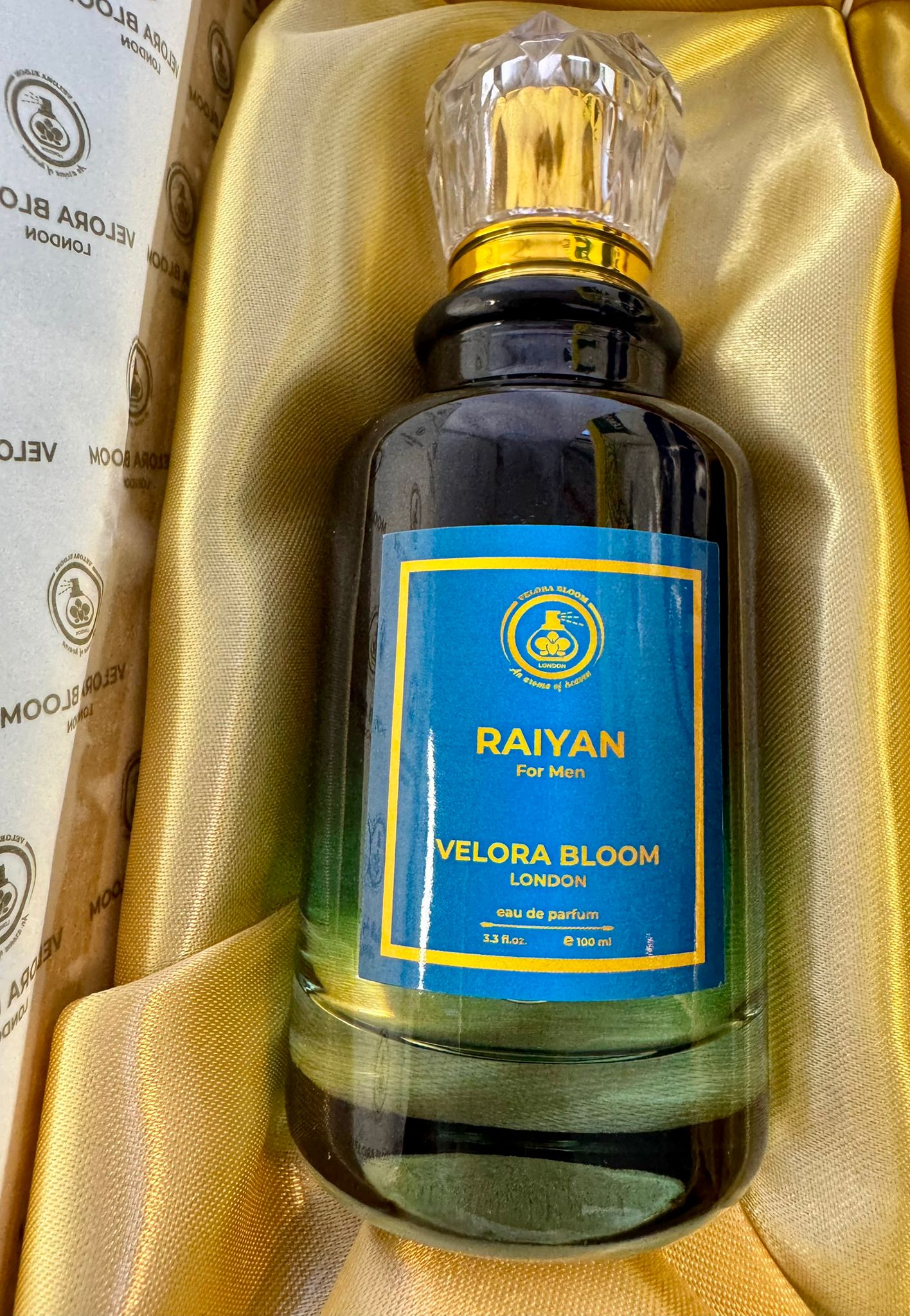 “RAIYAN by Velora Bloom | Timeless Elegance Men’s Perfume – 100ML Sophistication”