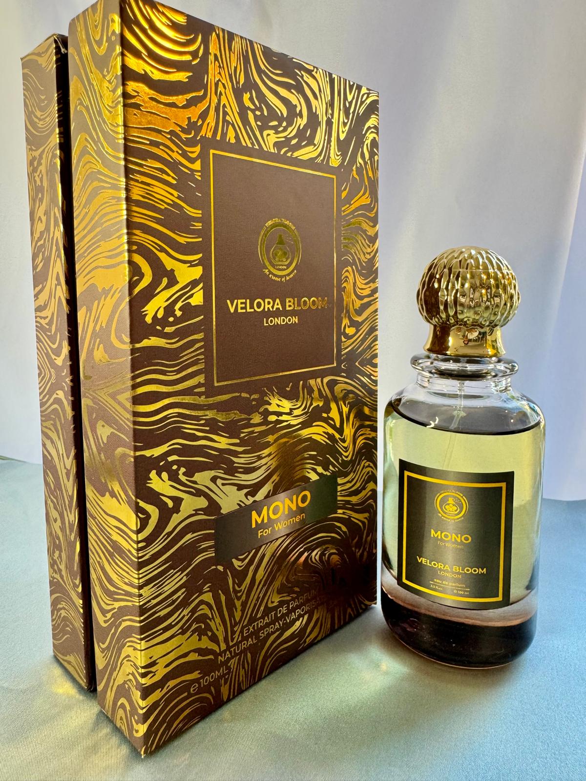 MONO Women’s Perfume by Velora Bloom London - 100ML | Elegance & Sophistication in a Bottle!