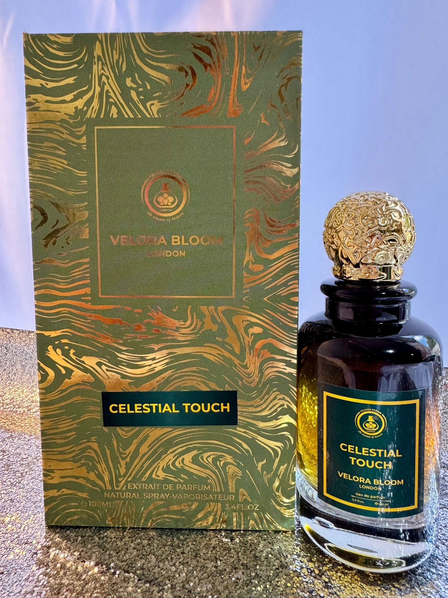 Celestial Touch Unisex Eau de Parfum by Velora Bloom – 100ML of Heavenly Elegance and Enchantment!