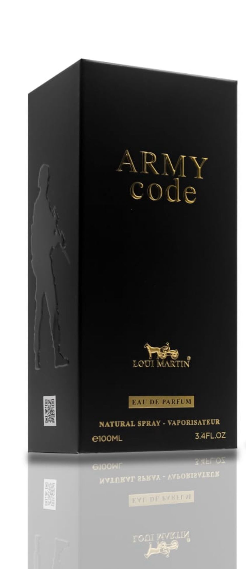 Perfume unissex Army Code – Amostra grátis incluída – Eau de Parfum 100ml com amostra grátis