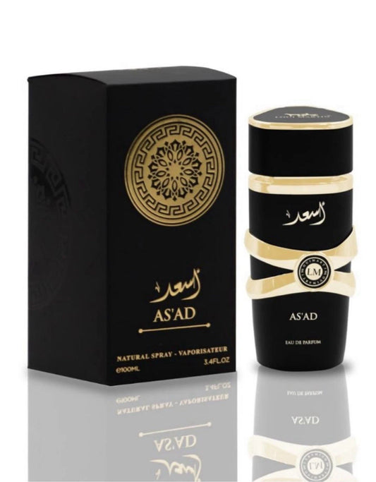 AS’AD Bold Essence Natural Spray for Men – 100ML