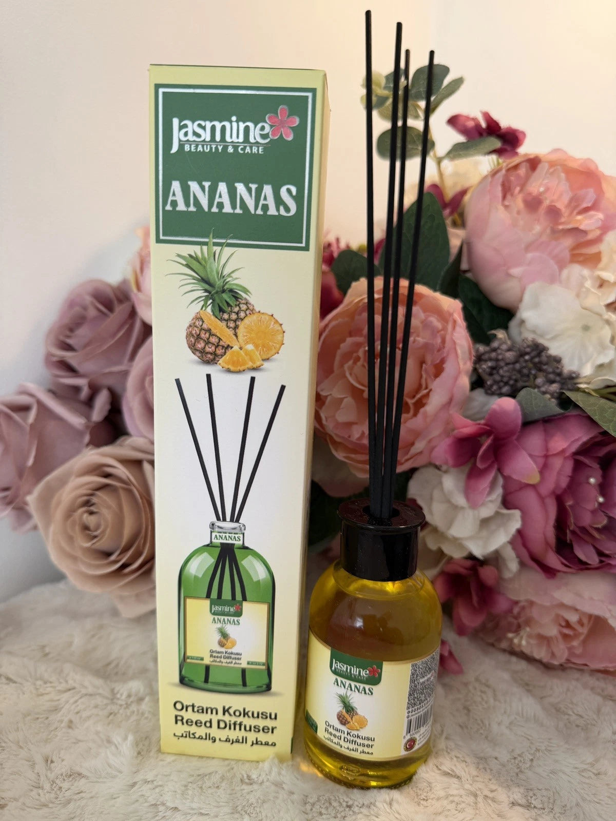 Ananas Reed Diffuser 110ml Sweet Tropical Home Fragrance Long Lasting Room Gift