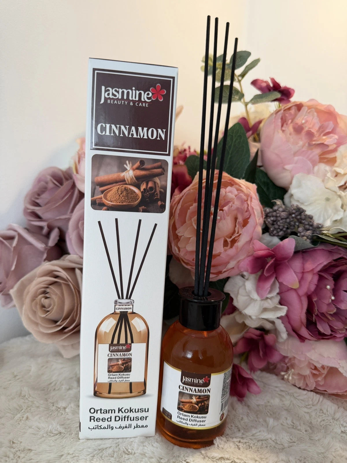 Cinnamon Reed Diffuser 110ml Warm Spicy Home/ Office Fragrance Long Lasting Gift