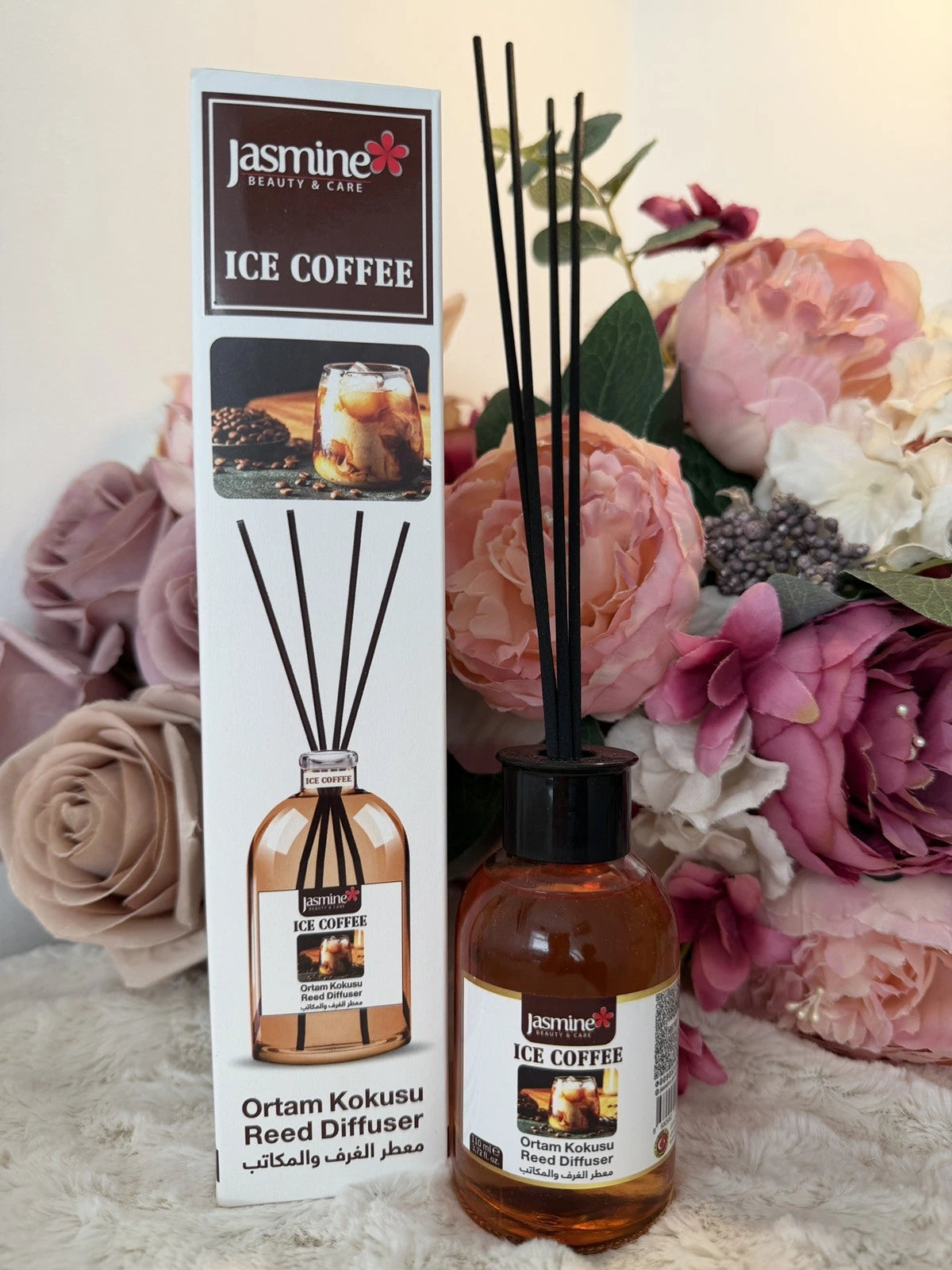 ❄️Ice Coffee Reed Diffuser 110ml Sweet Coffee Aroma Long Lasting Fragrance Gift