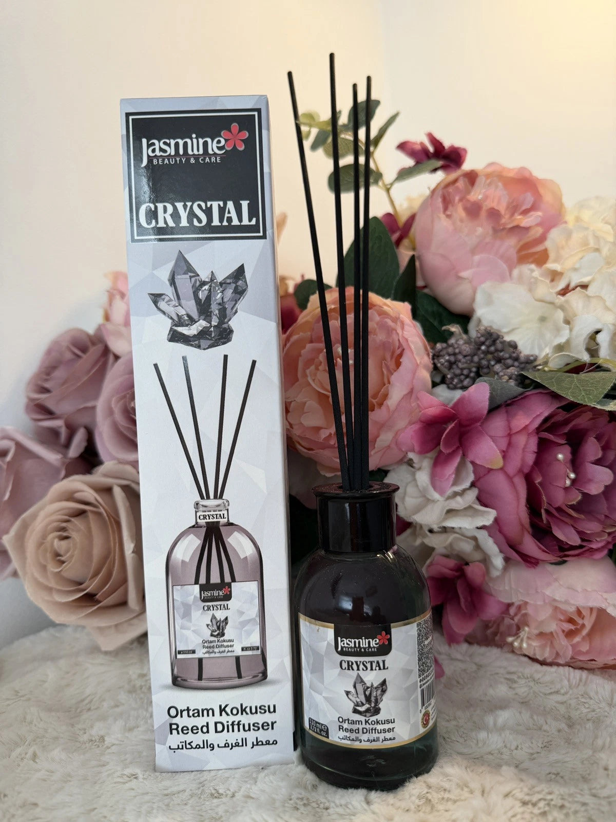 Crystal Reed Diffuser 110ml Luxury Fresh Long Lasting Home Fragrance gift idea