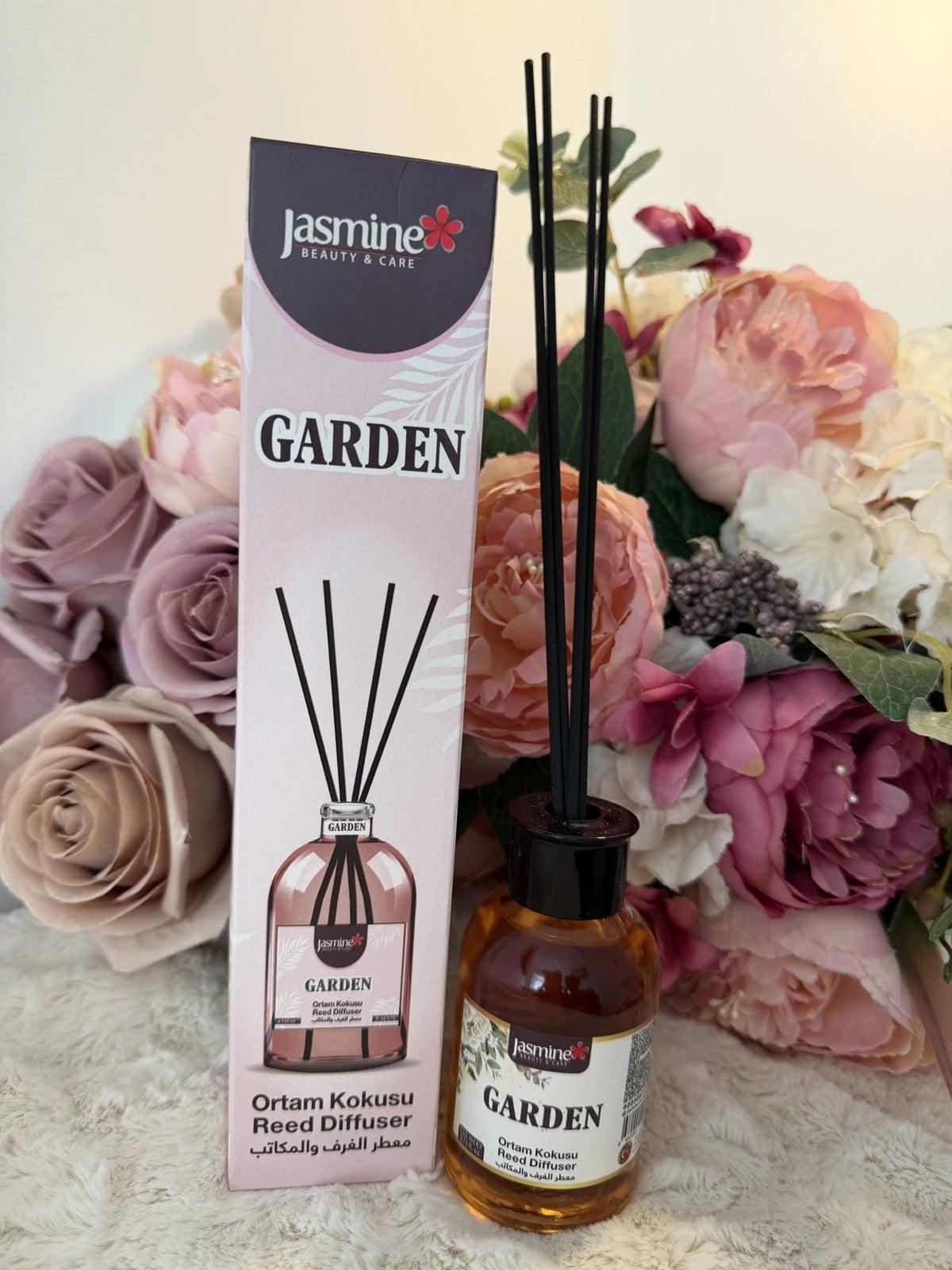 Luxury Garden Reed Diffuser 110ml Fresh Floral Aroma Long Lasting Home Fragrance