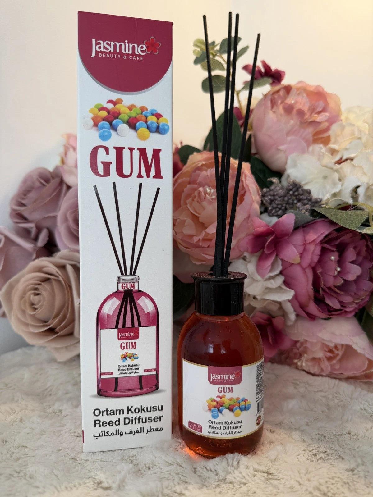 🍬Rich Gum Reed Diffuser 110ml Sweet Long Lasting Home/ Office Fragrance Gift 🍬