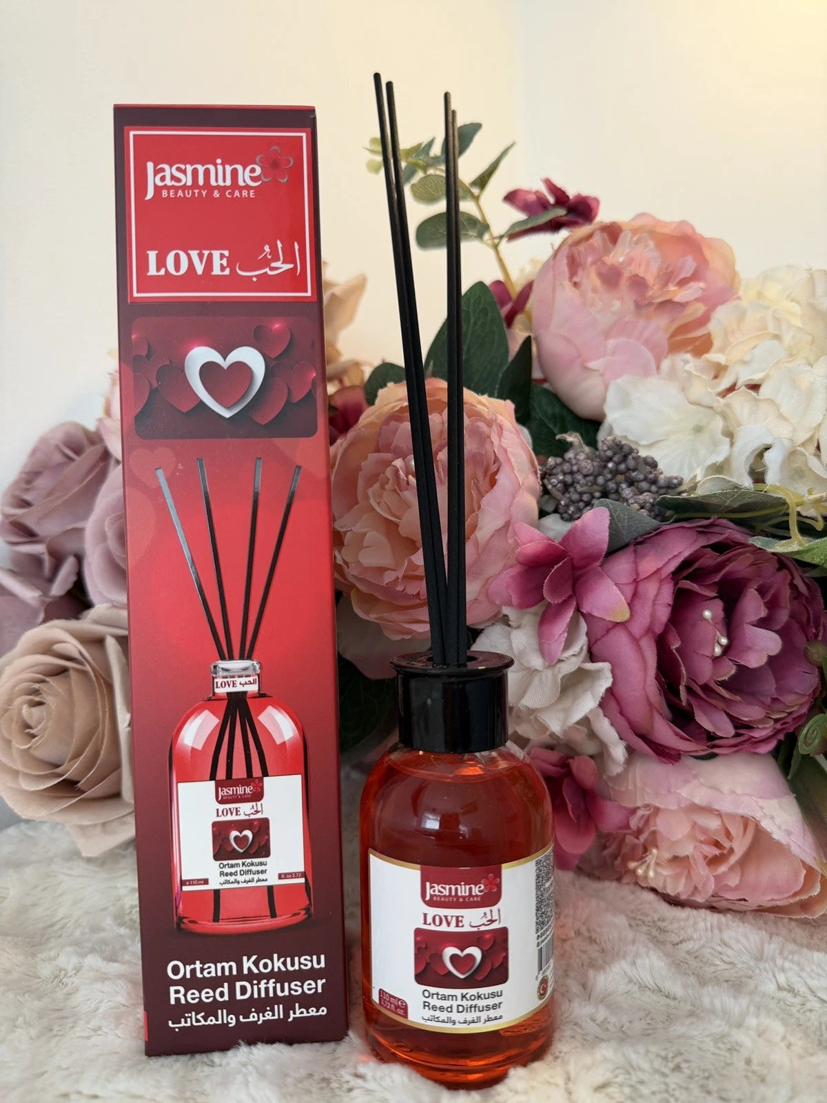 ❤️Romantic Love Reed Diffuser 110ml Long Lasting Home/ Office Fragrance Gift ❤️