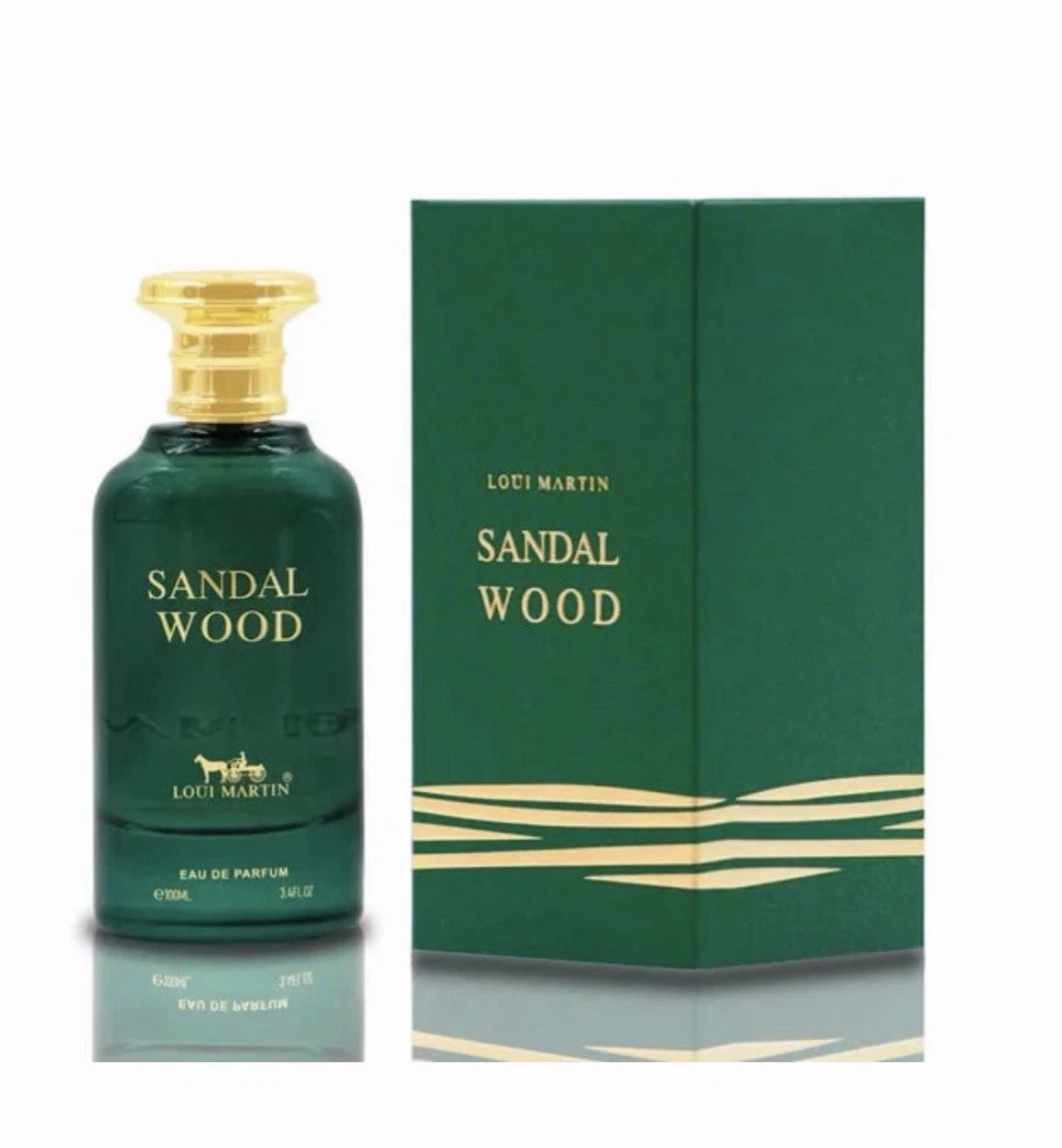 Sandal Wood by Loui Martin Eau De Parfum 100ml– Rich, Warm & Timeless Fragrance